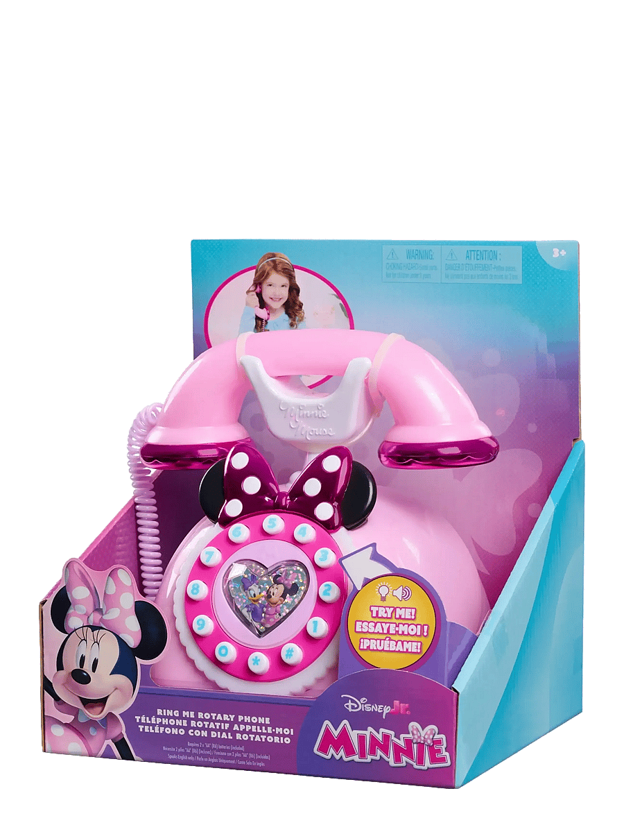 Mimmi Pigg - Disney Junior Ring Me Rotary Phone - interaktiva leksaker - multi - 4