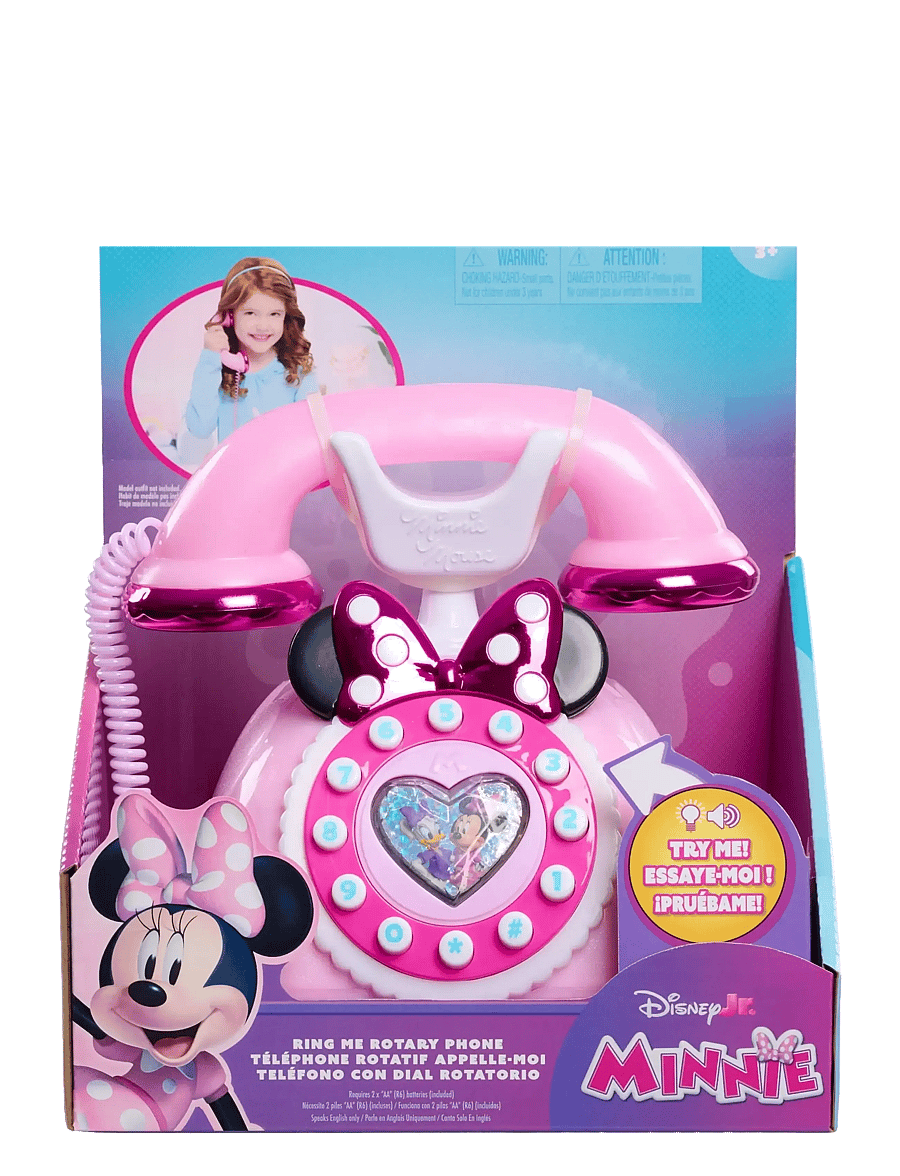 Mimmi Pigg - Disney Junior Ring Me Rotary Phone - interaktiva leksaker - multi - 5