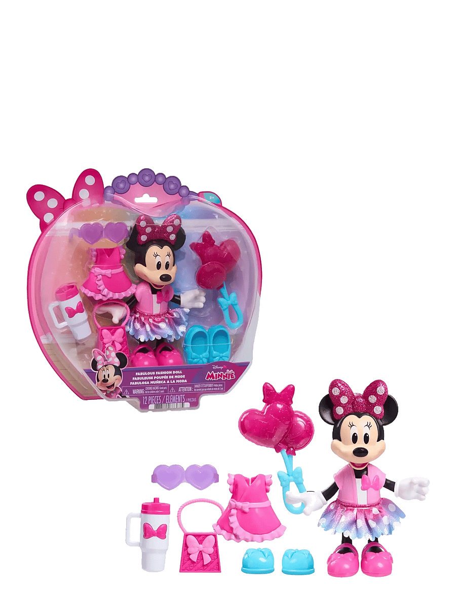 Minnie Mouse - Disney Junior Fabulous Fashion Doll - film- & eventyrsfigurer - multi - 1