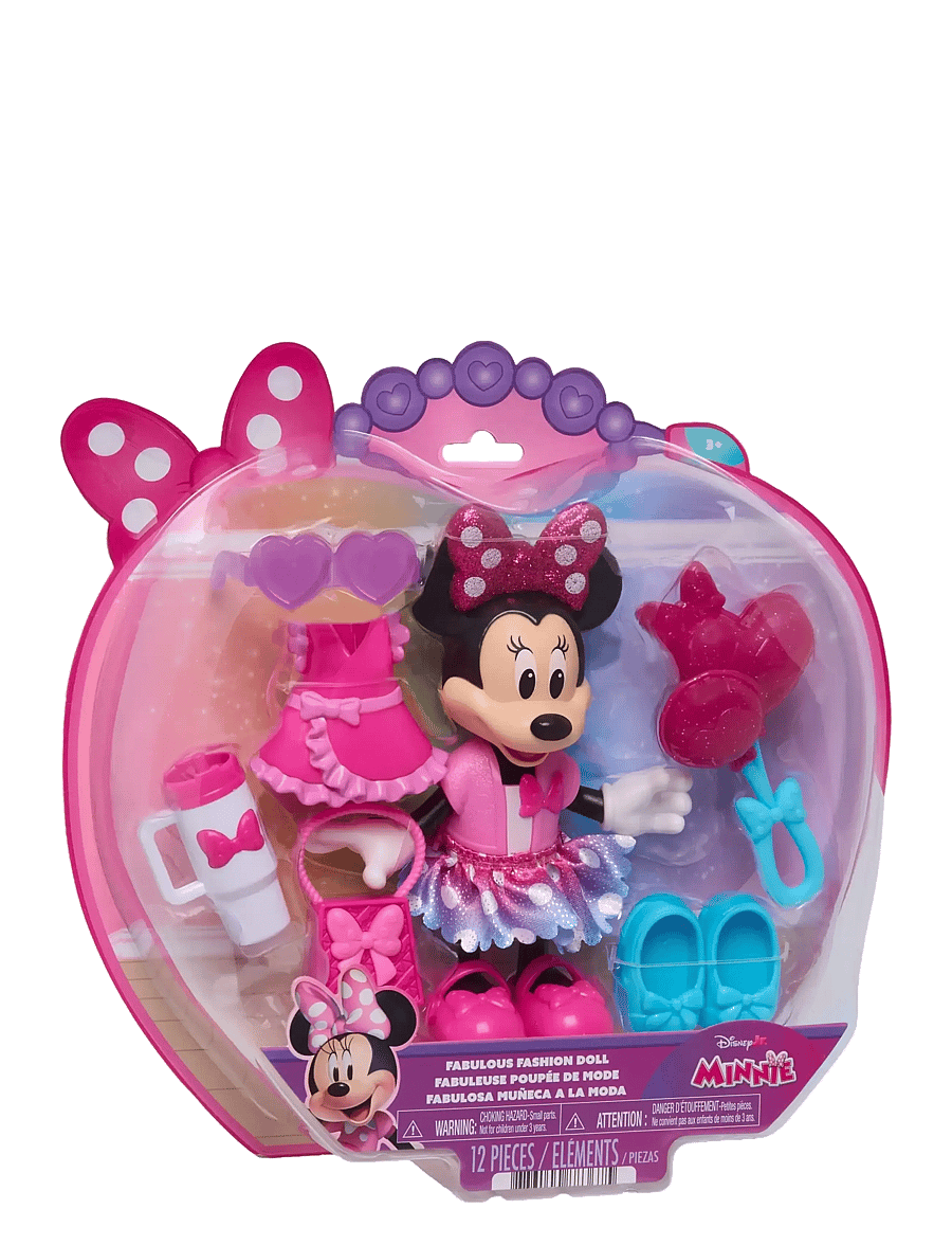 Minnie Mouse - Disney Junior Fabulous Fashion Doll - film- & eventyrsfigurer - multi - 2