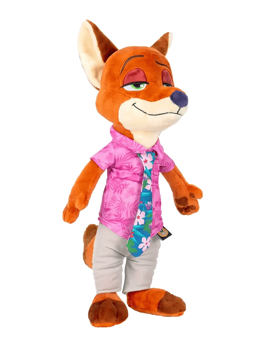 Zootropolis - Zootropolis Feature Plush 35 CM - Nick Wilde - interaktive dyr - muti - 3
