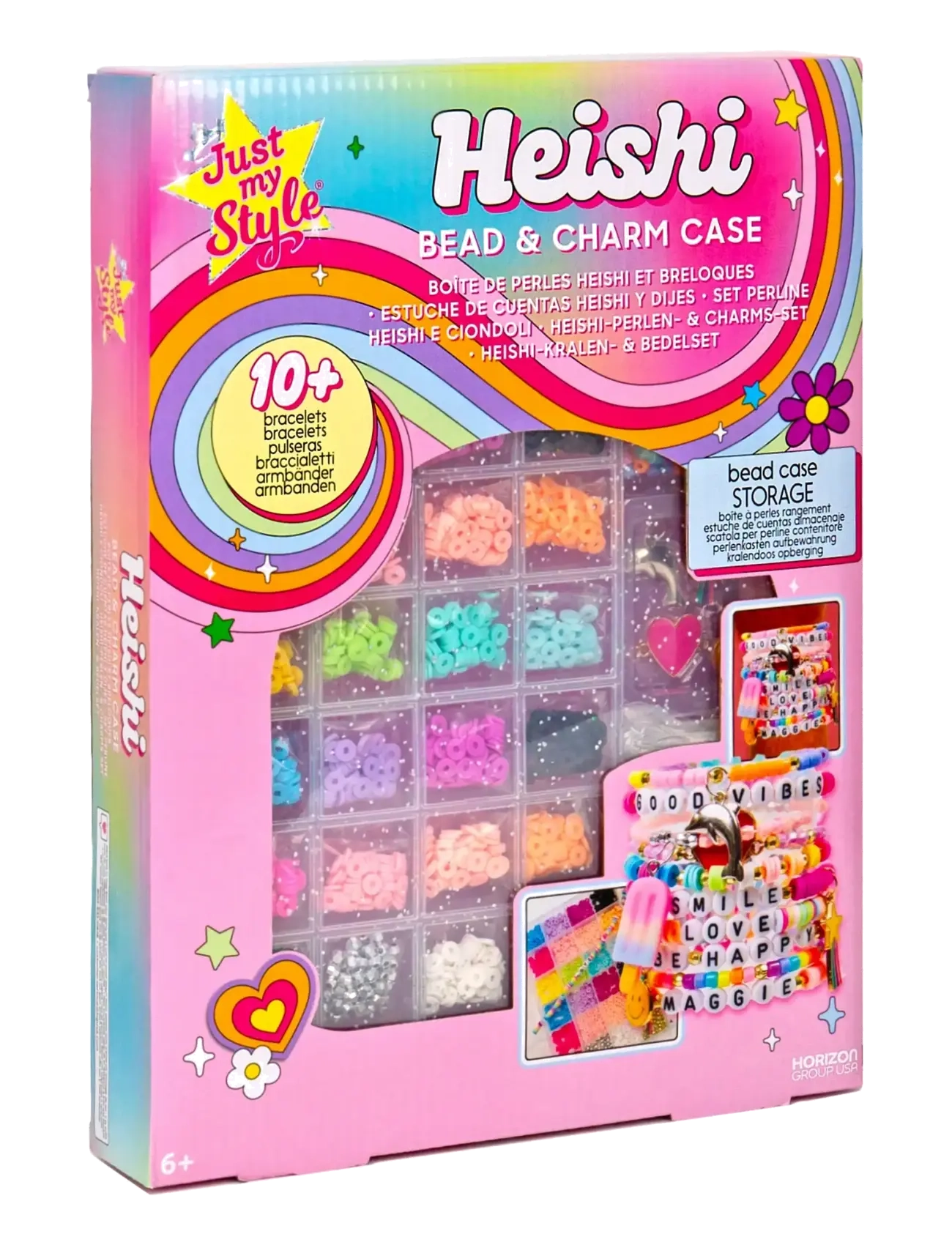 MAKI - Just My Style Heishi Bead And Charm Case - kreasæt - multi - 2