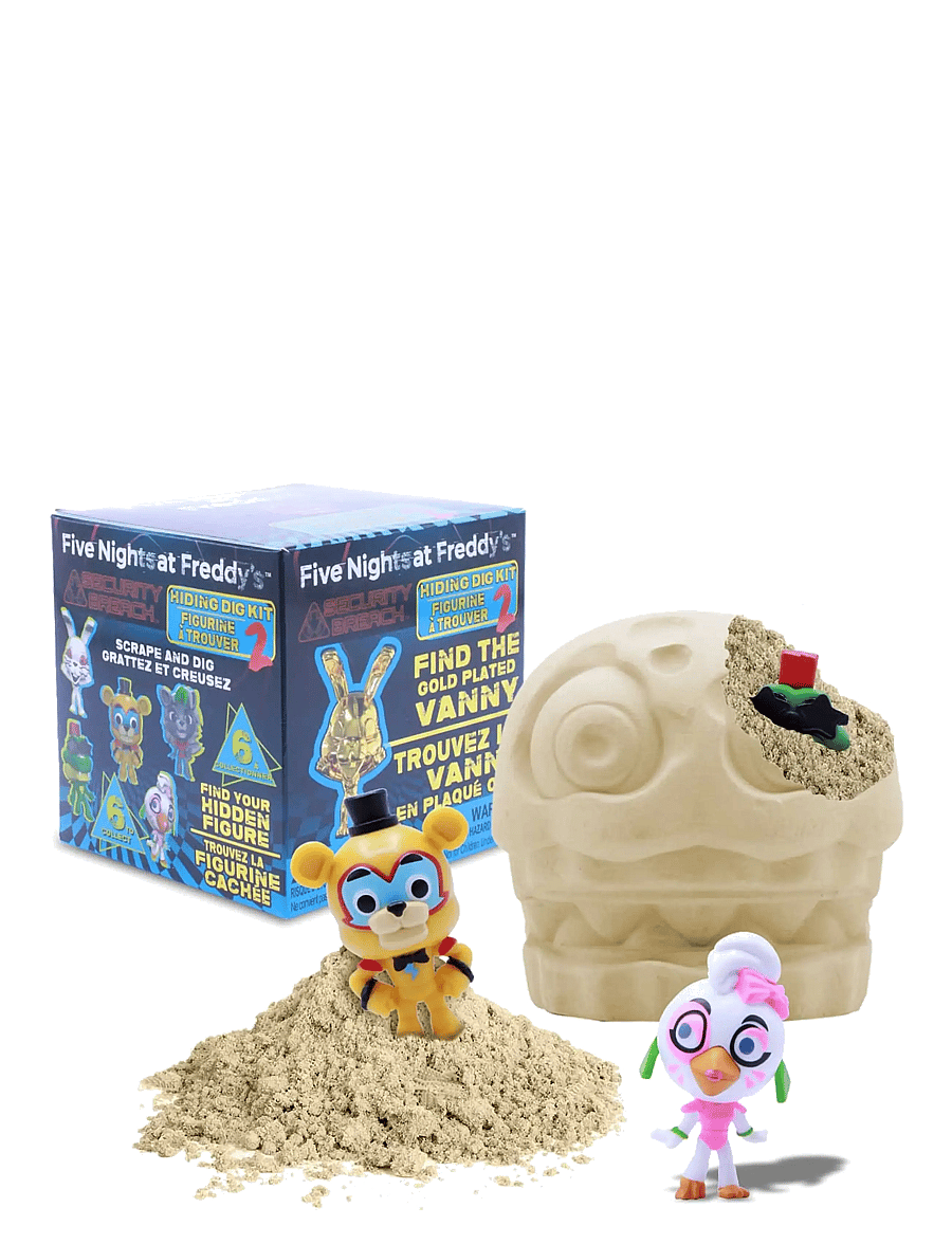 MAKI - FNAF Security Breach Hiding Kit 8CM Asst. - hasarfígúrur - multi - 0