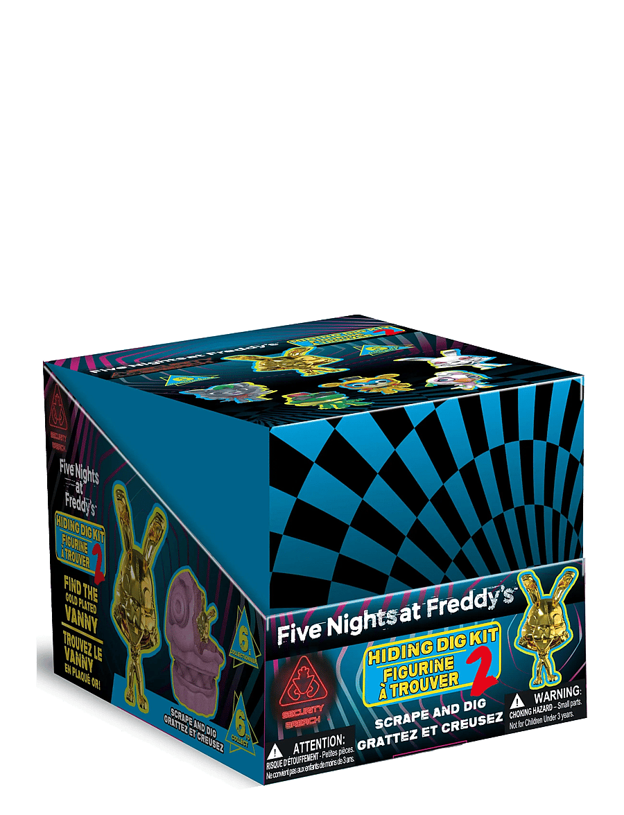 MAKI - FNAF Security Breach Hiding Kit 8CM Asst. - hasarfígúrur - multi - 4