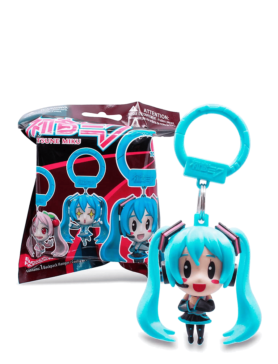 MAKI - Hatsune Miku Clip On HNGR 8CM Asst. - lyklakippur - multi - 0