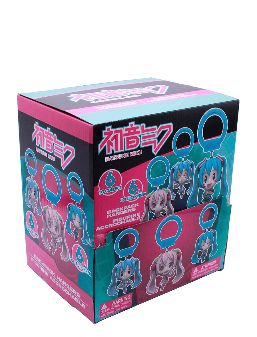 MAKI - Hatsune Miku Clip On HNGR 8CM Asst. - lyklakippur - multi - 1