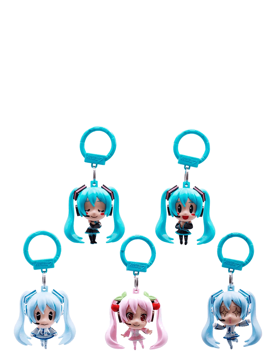 MAKI - Hatsune Miku Clip On HNGR 8CM Asst. - lyklakippur - multi - 2