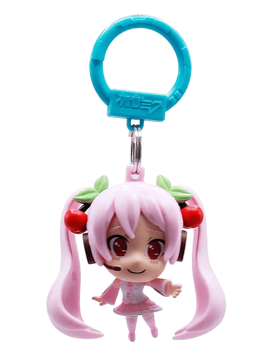 MAKI - Hatsune Miku Clip On HNGR 8CM Asst. - lyklakippur - multi - 3