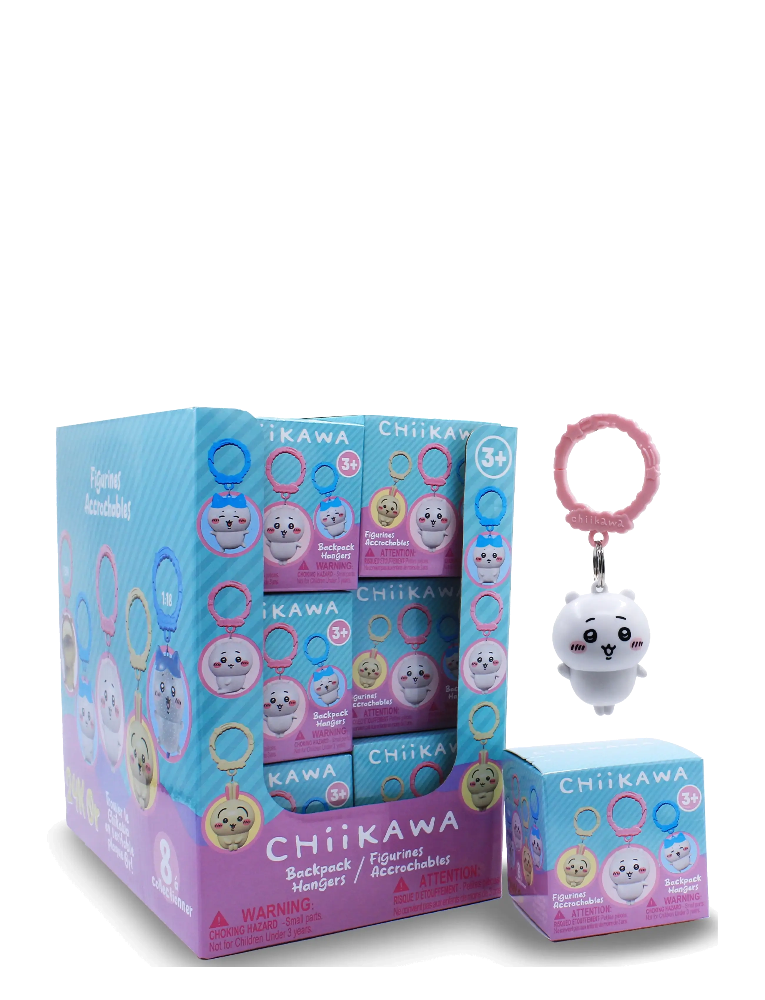 MAKI Chiikawa Clip On HNGR xxCM Asst. - Leksakssets & Figurer - MULTI / multi