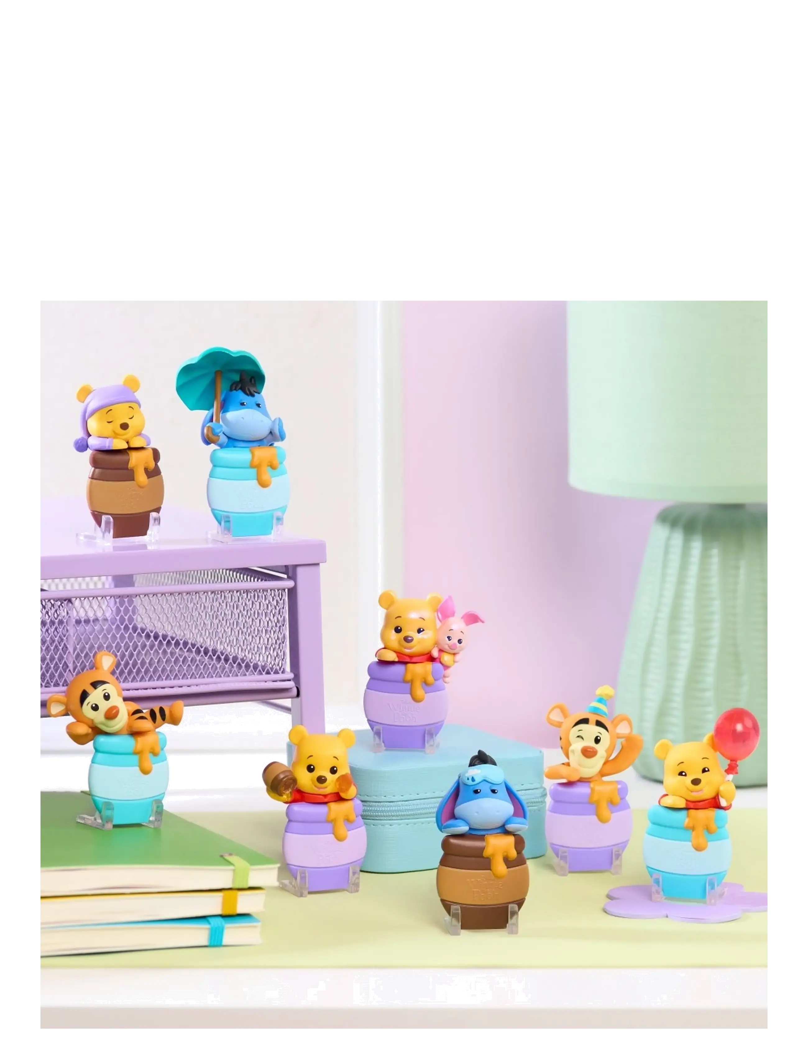 Nalle Puh - Winnie the Pooh Attachmeez Asst. - film & sagofigurer - multi - 0