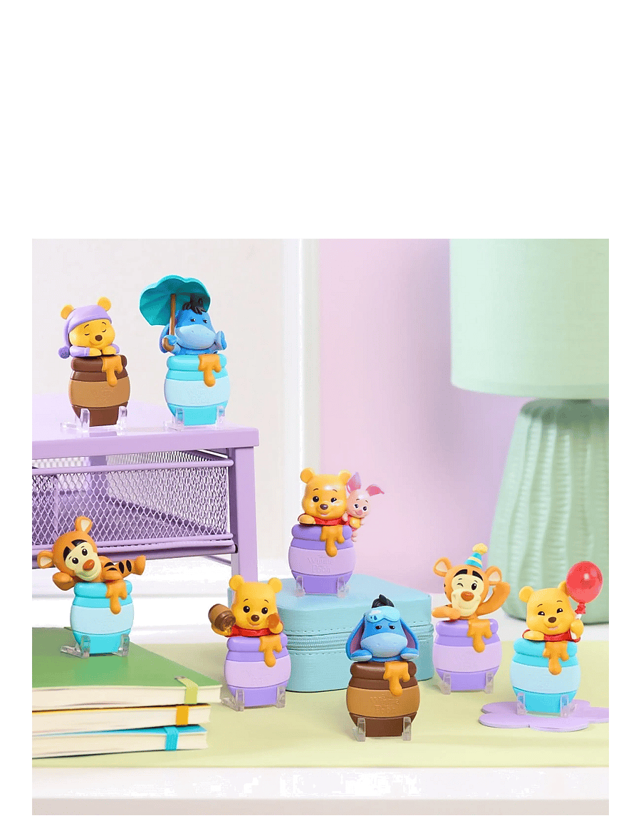 Nalle Puh - Winnie the Pooh Attachmeez Asst. - film & sagofigurer - multi - 0
