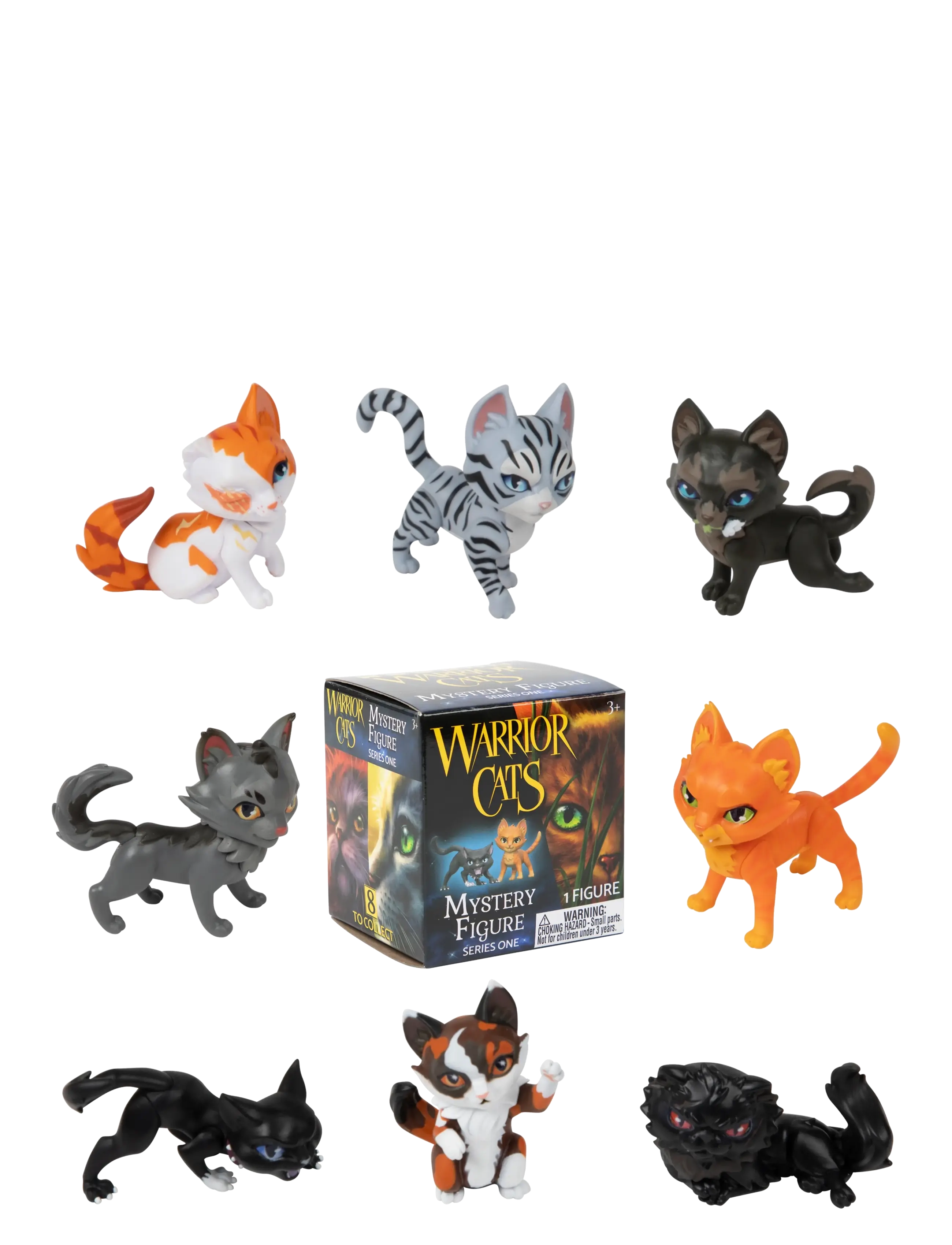 MAKI - Warrior Cats Mystery Figures Asst. - djur - multi - 1