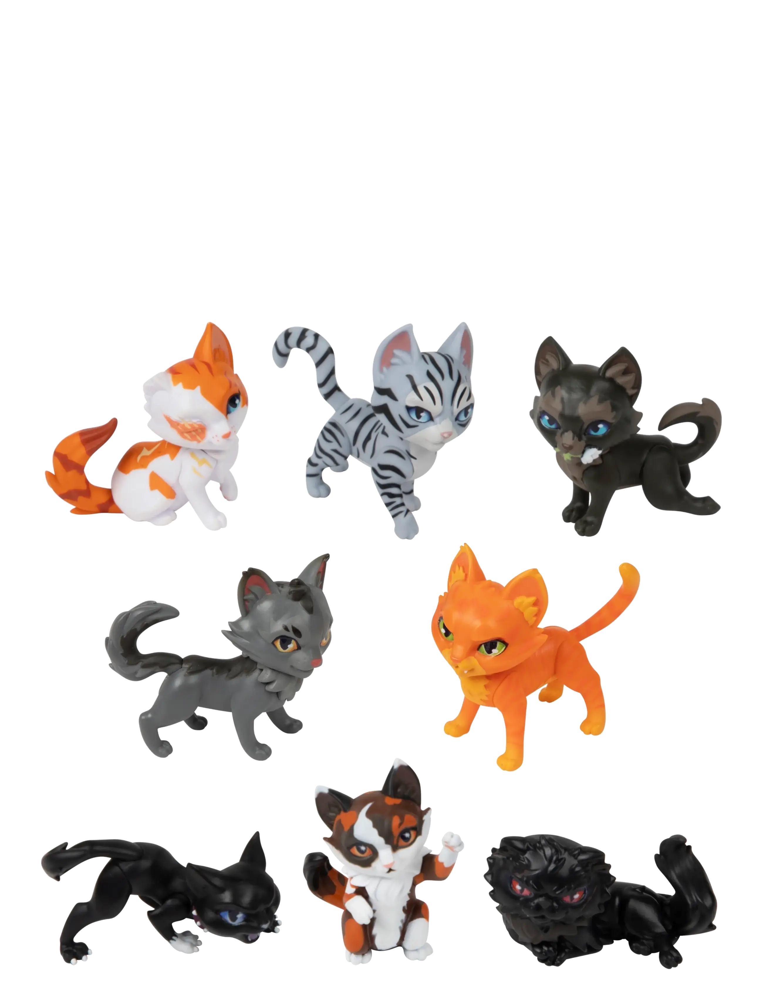 MAKI - Warrior Cats Mystery Figures Asst. - djur - multi - 4