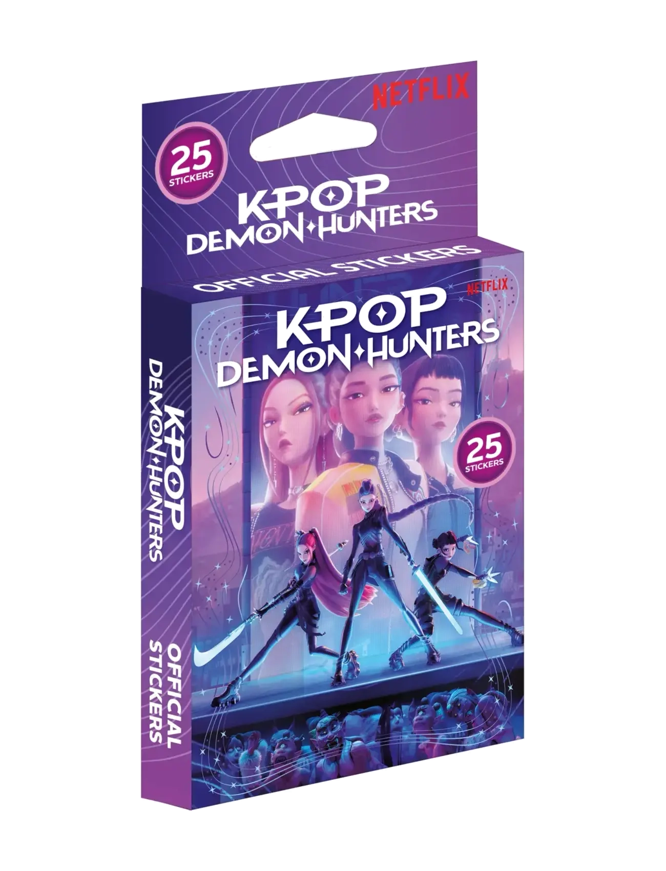 Demon Hunters Kpdh Multipack 25 Stickers, One Size, Multi/patterned, Håndværk > Klistermærker, Børn