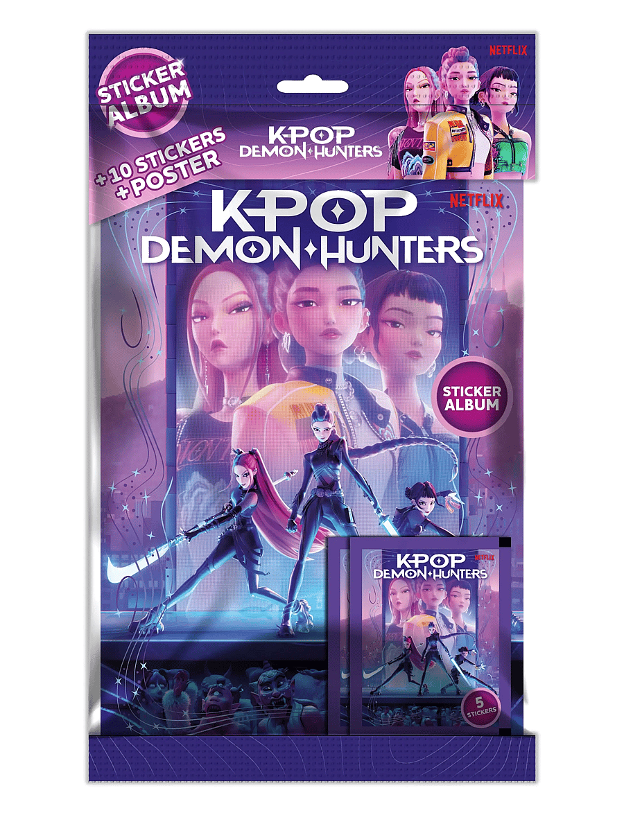 Demon Hunters - KPDH Sticker Album + 2 Blind Bags SE/FI - klistermærker - multi - 0