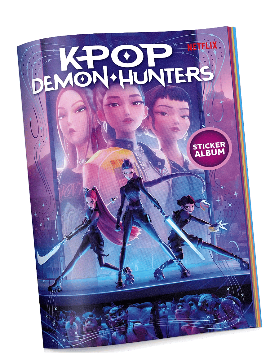 Demon Hunters - KPDH Sticker Album + 2 Blind Bags SE/FI - klistermærker - multi - 1