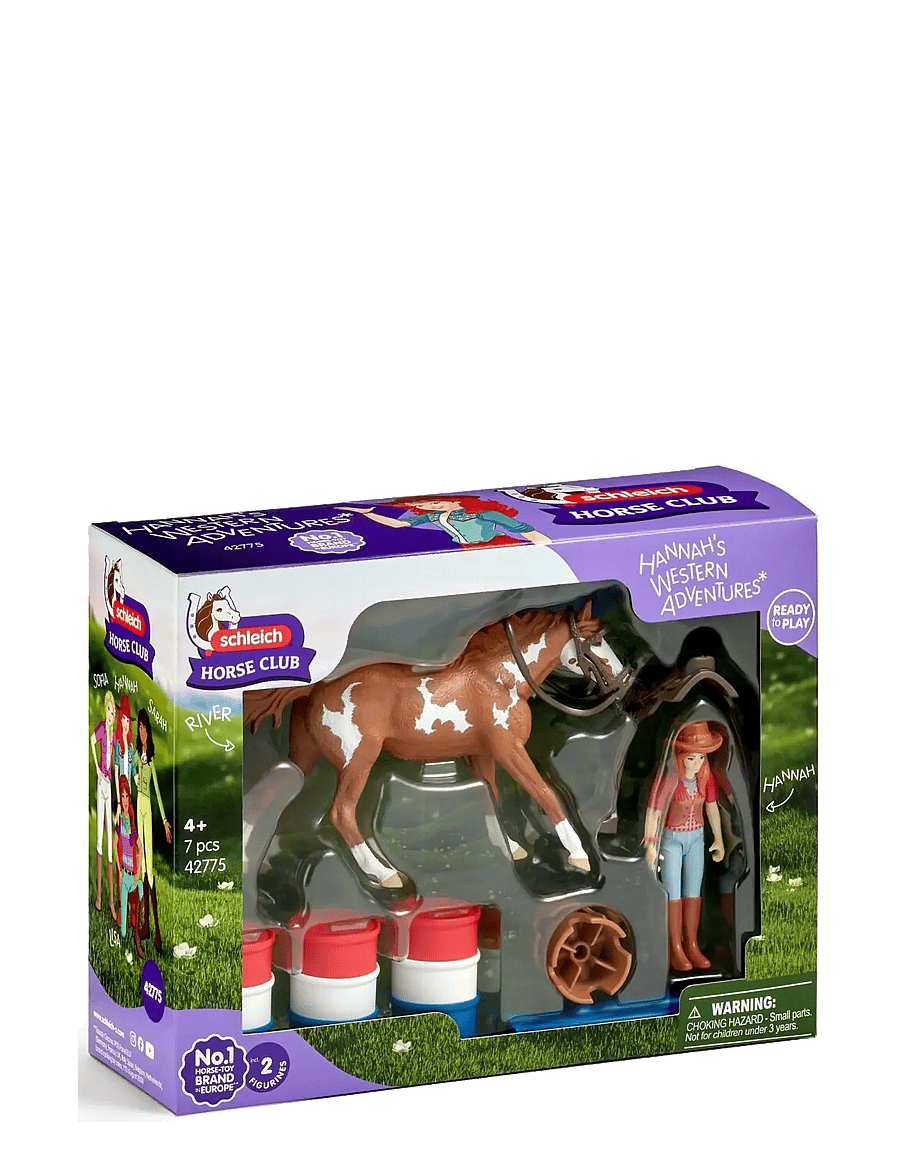 MAKI - Schleich Hannahs Western Adventures - leikfangasett - multi - 2