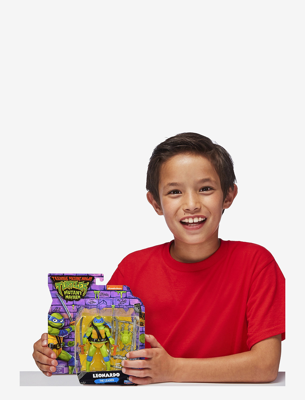 Ninja Turtles - Turtles Mutant Mayhem Basic Figures Leonardo - actionfigurer - multi - 4
