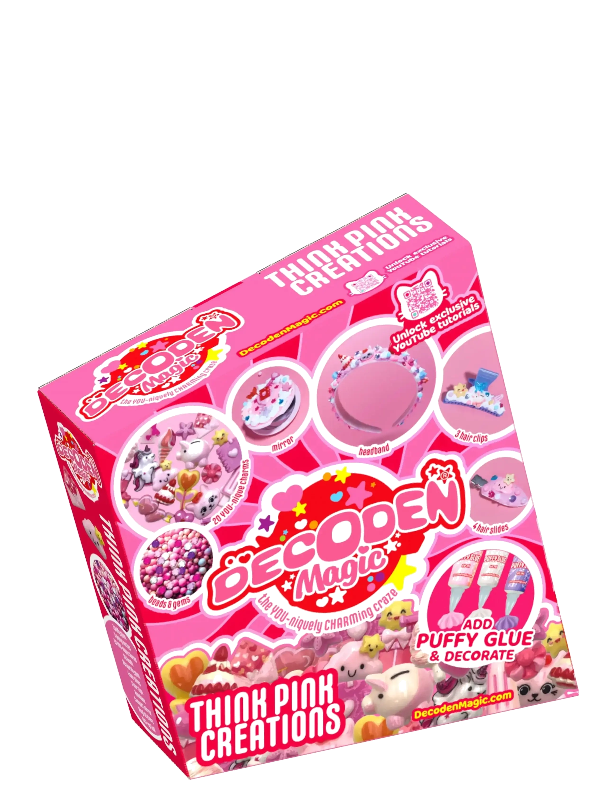 MAKI Decoden Magic Deluxe Think Pink Creations - Pysselset - MULTI / pink/rose