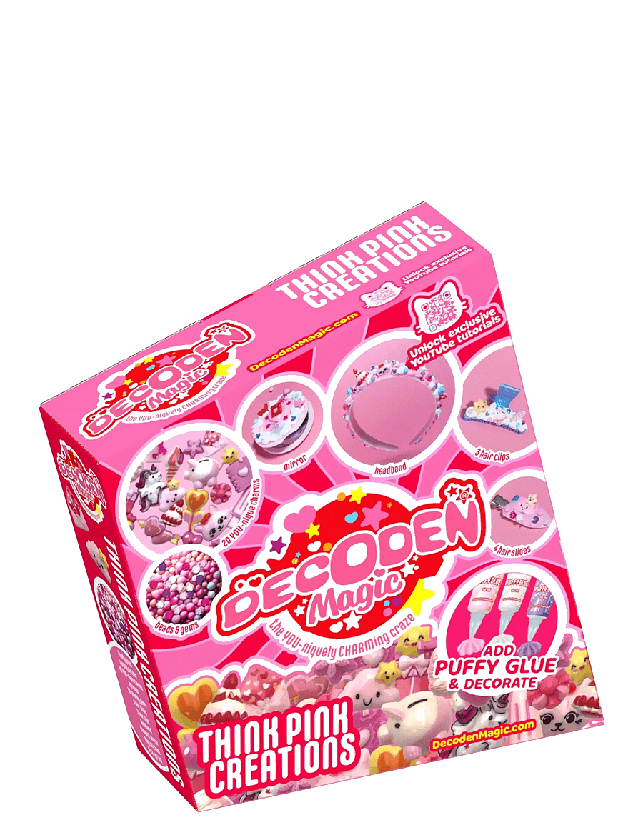 MAKI - Decoden Magic Deluxe Think Pink Creations - pysselset - multi - 1