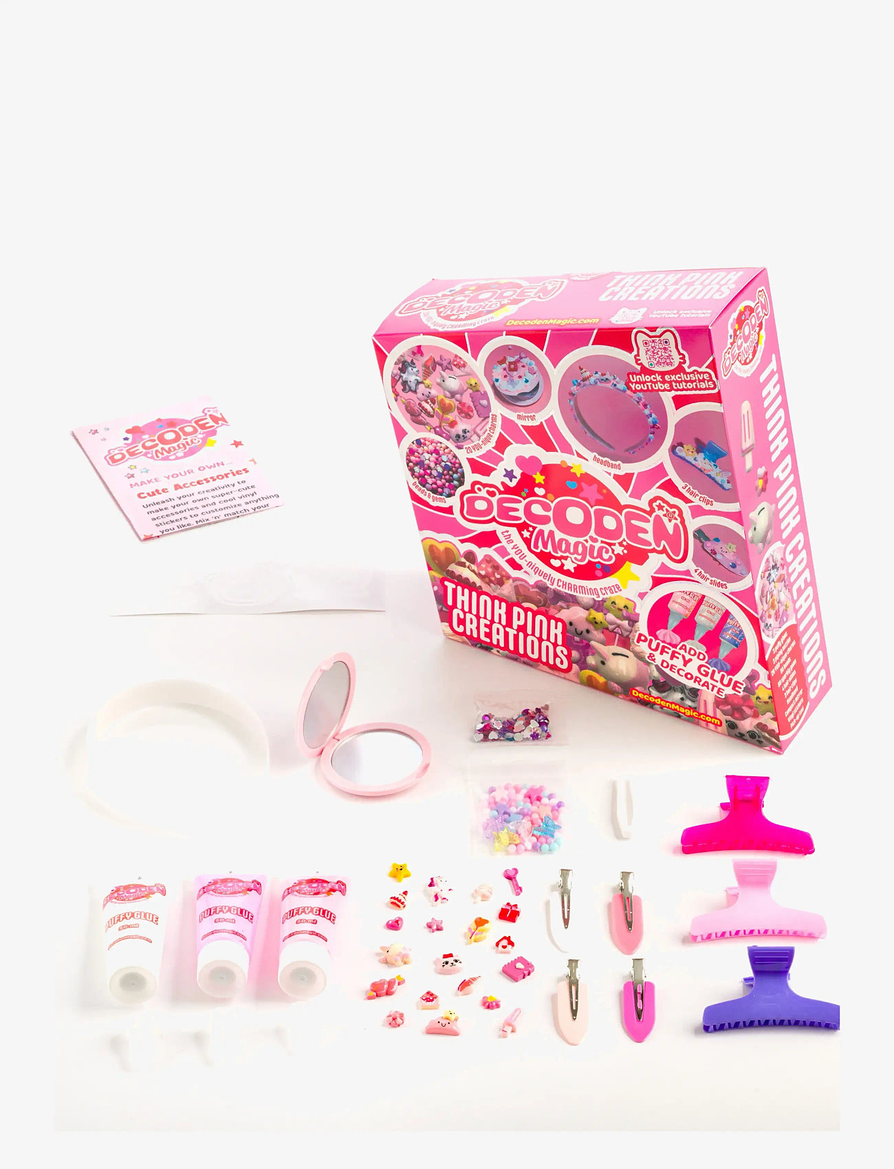 MAKI - Decoden Magic Deluxe Think Pink Creations - kreasæt - multi - 2