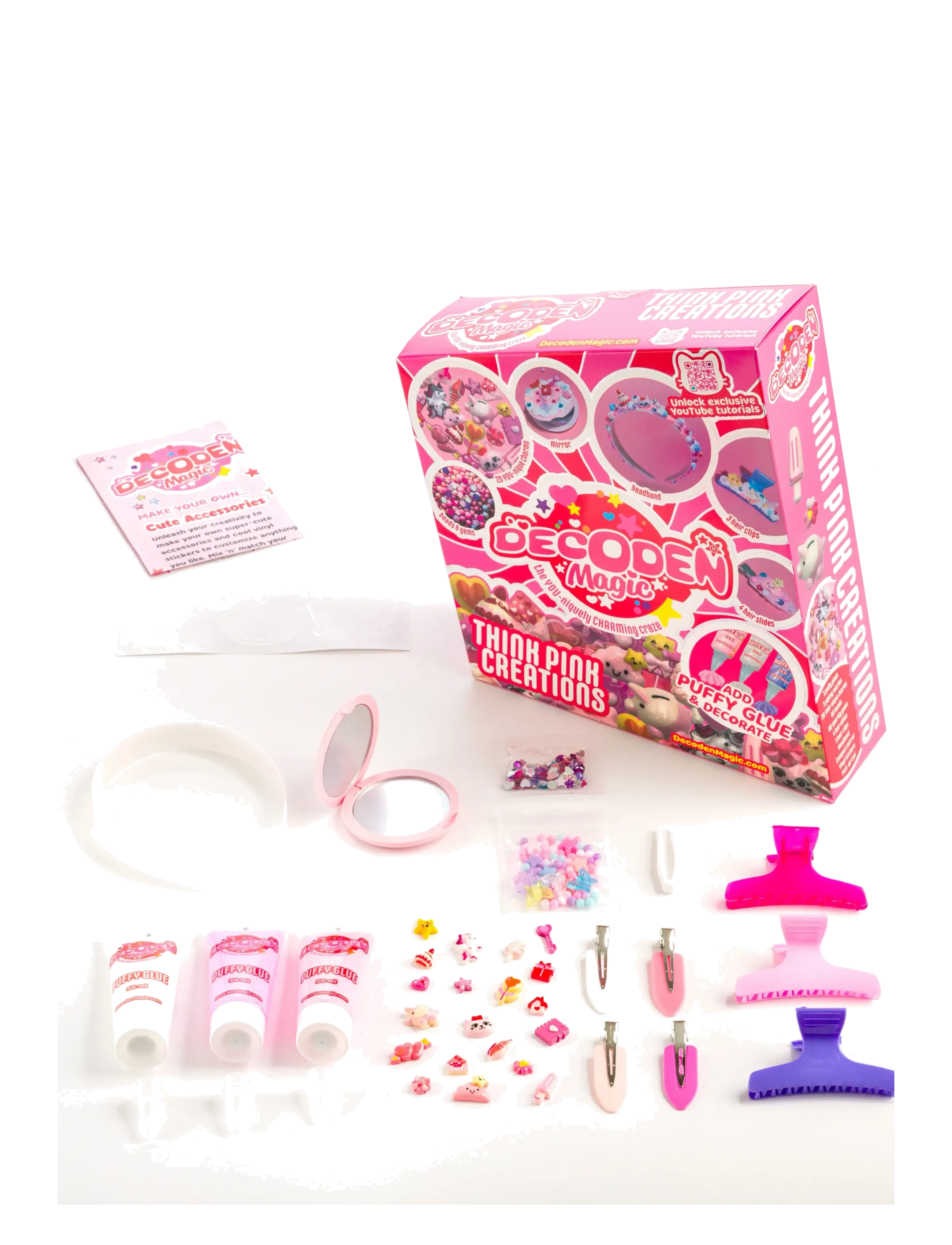 MAKI - Decoden Magic Deluxe Think Pink Creations - pysselset - multi - 2