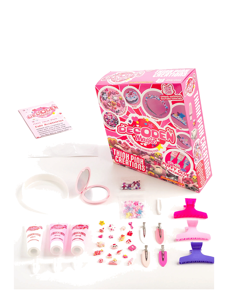 MAKI - Decoden Magic Deluxe Think Pink Creations - pysselset - multi - 2