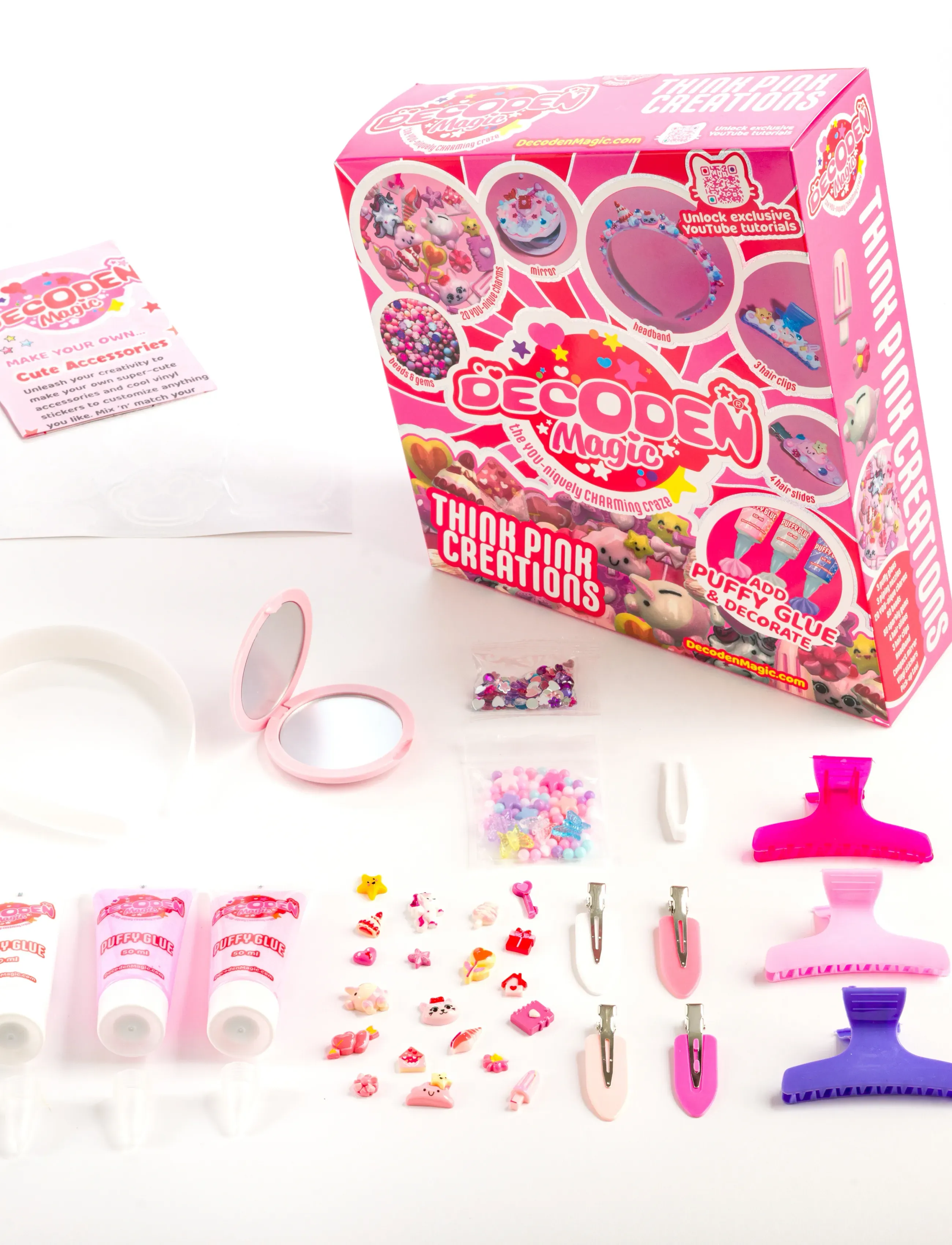 MAKI - Decoden Magic Deluxe Think Pink Creations - pysselset - multi - 3