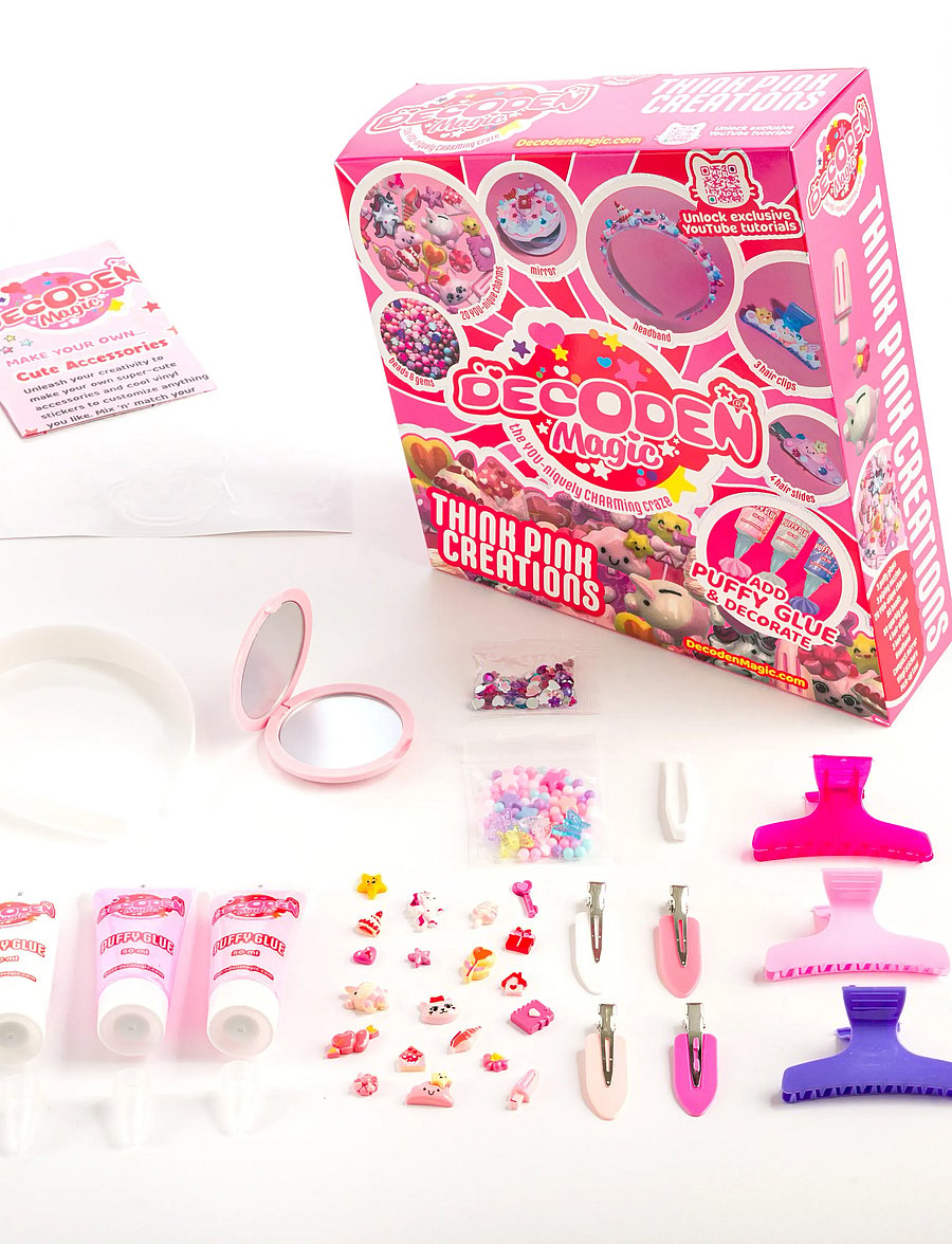 MAKI - Decoden Magic Deluxe Think Pink Creations - pysselset - multi - 3
