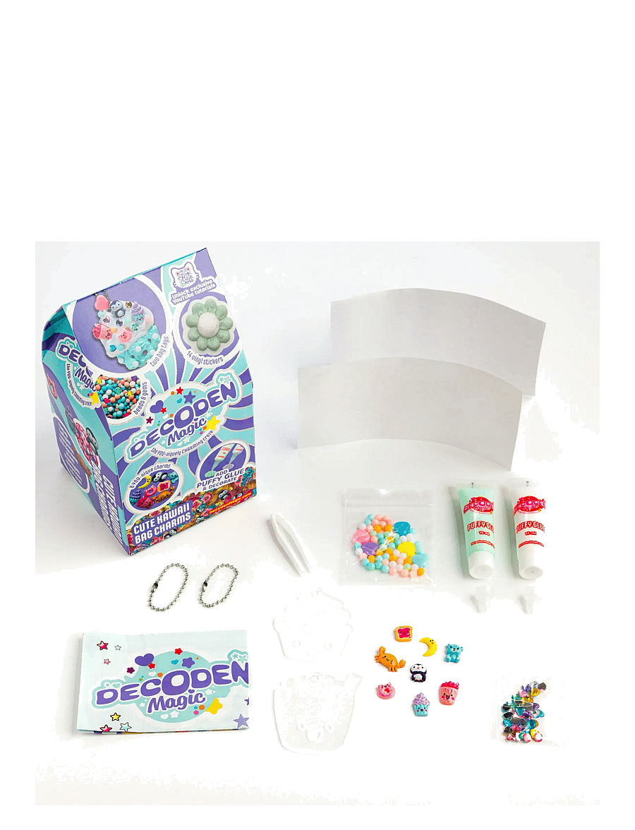 MAKI - Decoden Magic Mini Cute Kawaii Bag Charms - föndursett - multi - 1