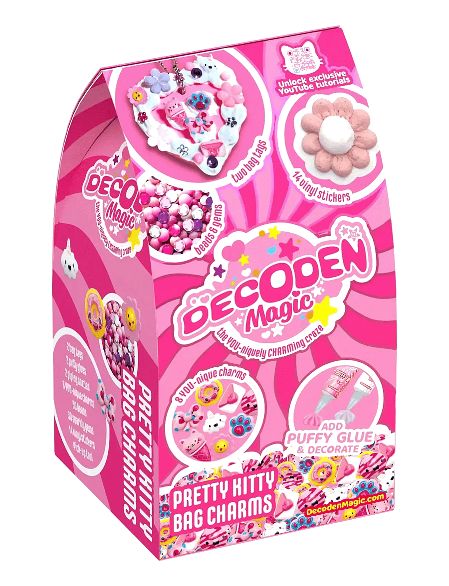 MAKI - Decoden Magic Mini Pretty Kitty Bag Charms - pysselset - multi - 0