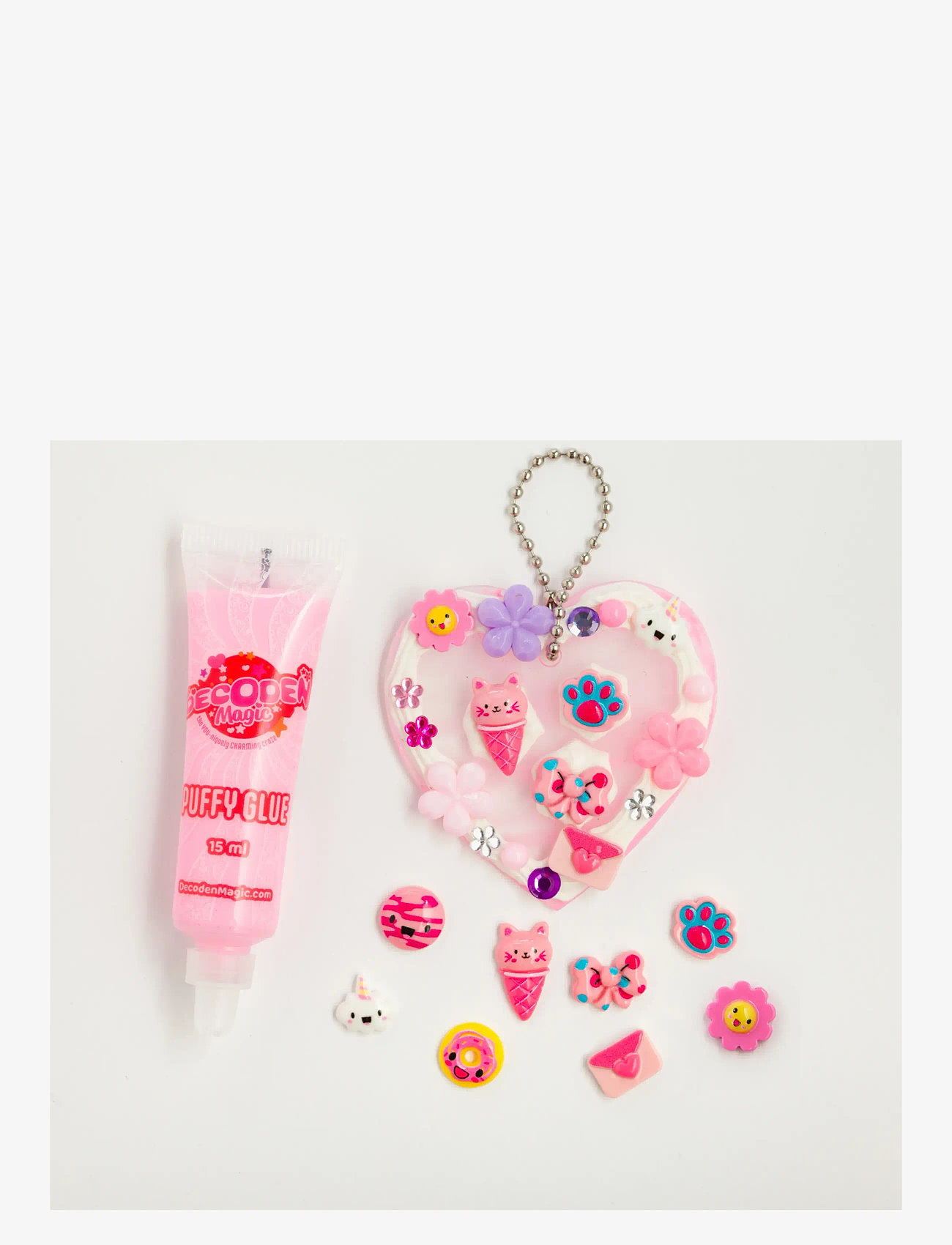 MAKI - Decoden Magic Mini Pretty Kitty Bag Charms - kreasæt - multi - 2