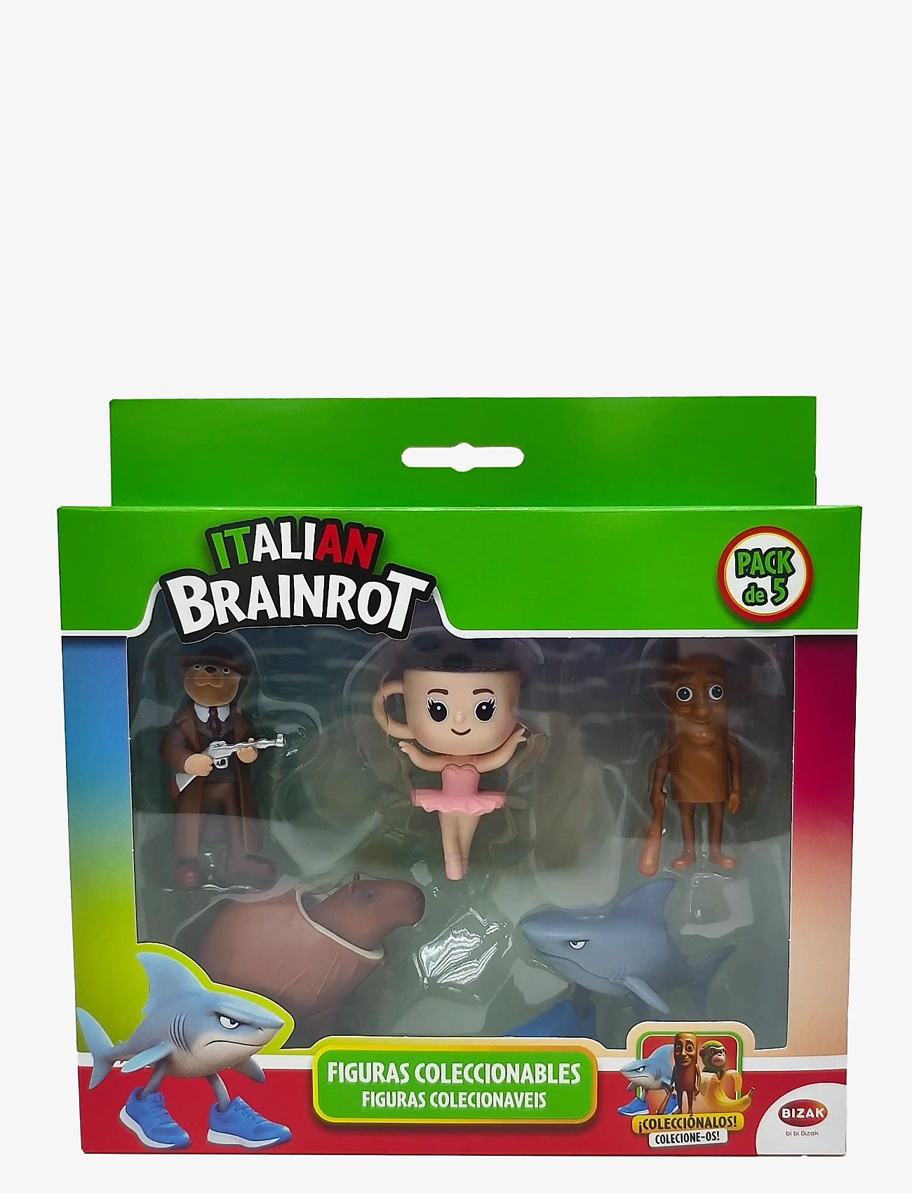 MAKI - Brainrot 5 Figures Pack, 5 cm - action-figurer - multi - 0