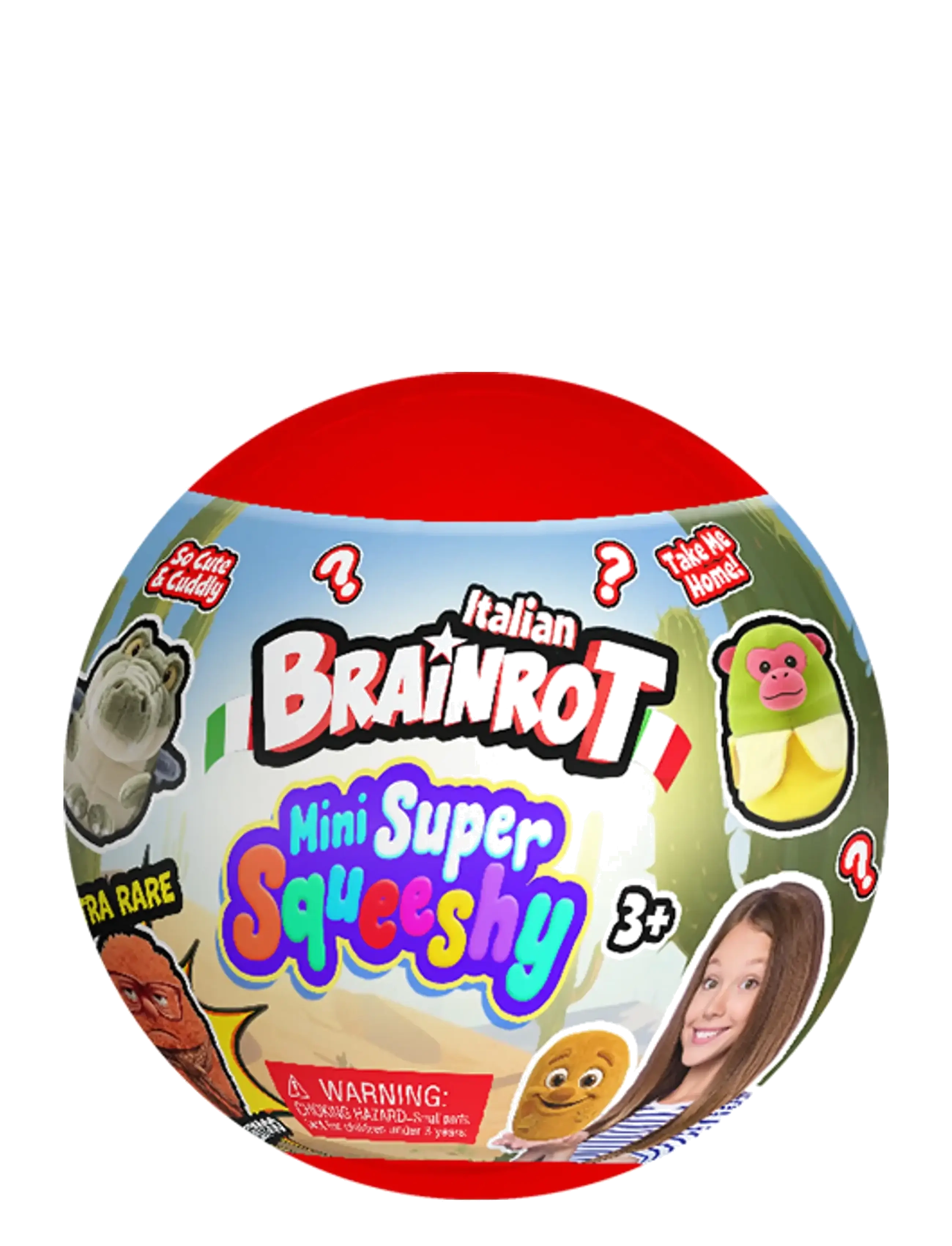 MAKI Brainrot Mini Super Squeeshy Asst. - Gosedjur - MULTI / multi