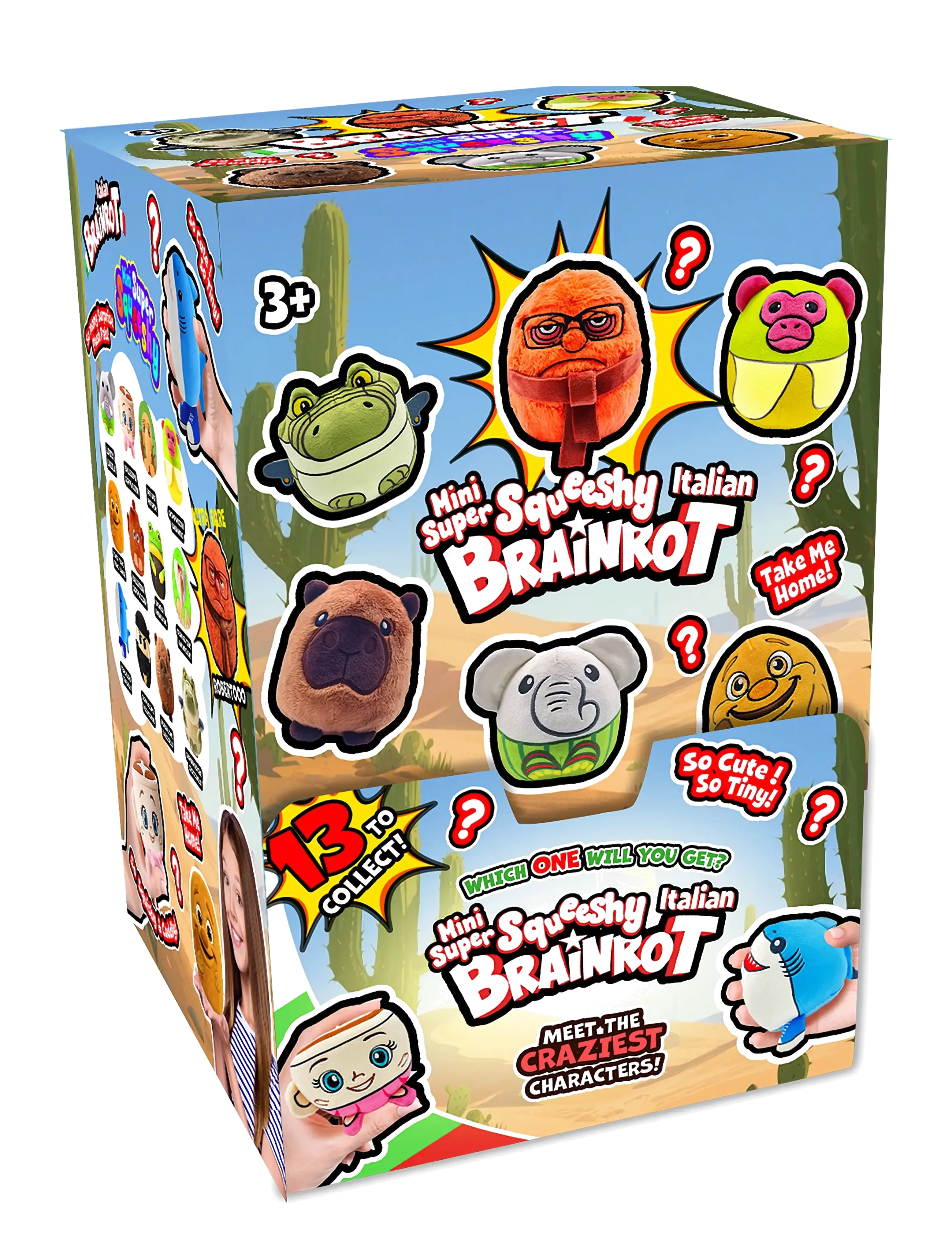 MAKI - Brainrot Mini Super Squeeshy Asst. - multi - 2