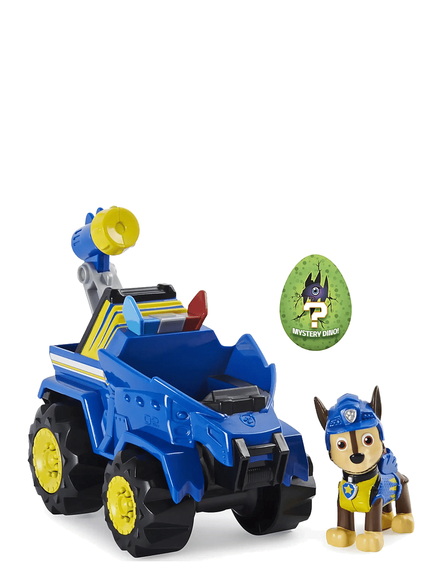 Paw Patrol - Paw Patrol Dino Deluxe Vehicles Chase - karakterer fra filmer og eventyr - muti - 1