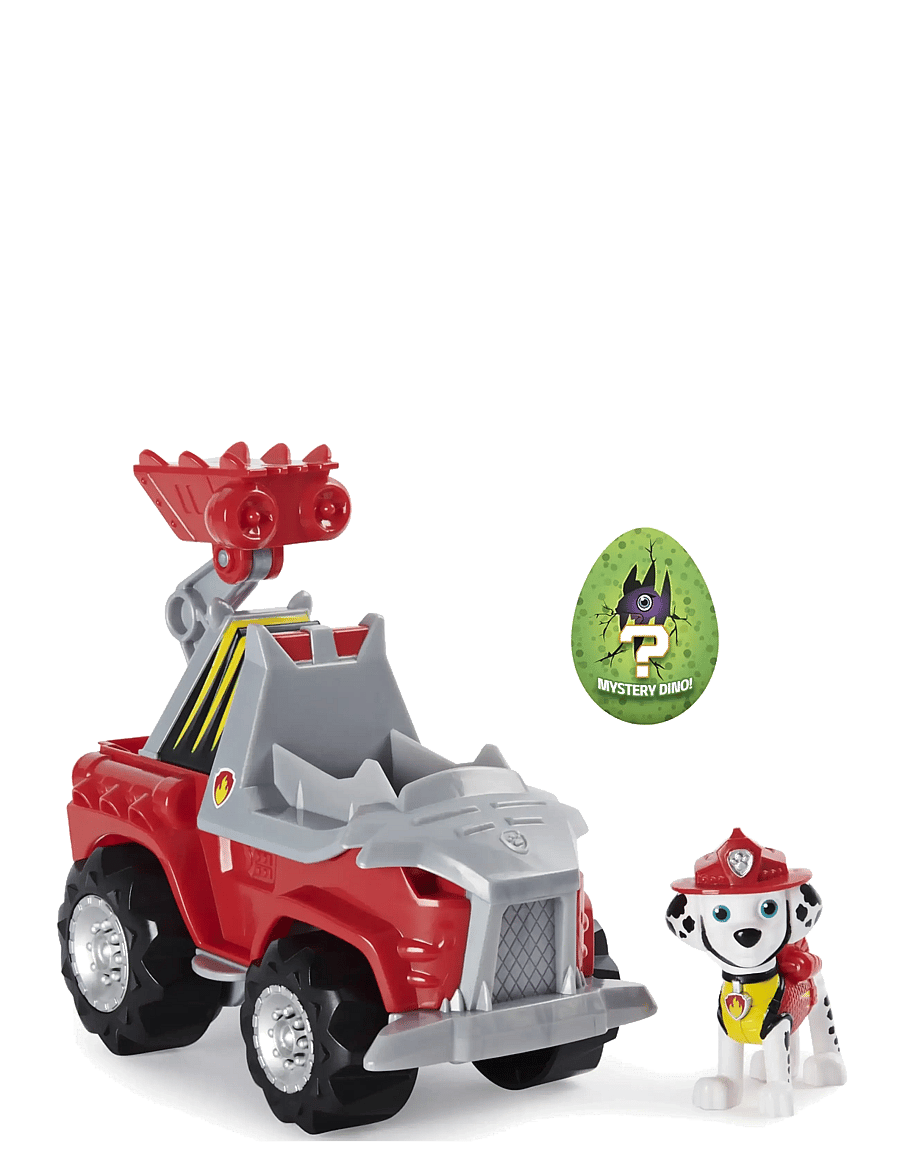 Paw Patrol - Paw Patrol Dino Deluxe Vehicles Marshall - karakterer fra filmer og eventyr - muti - 1