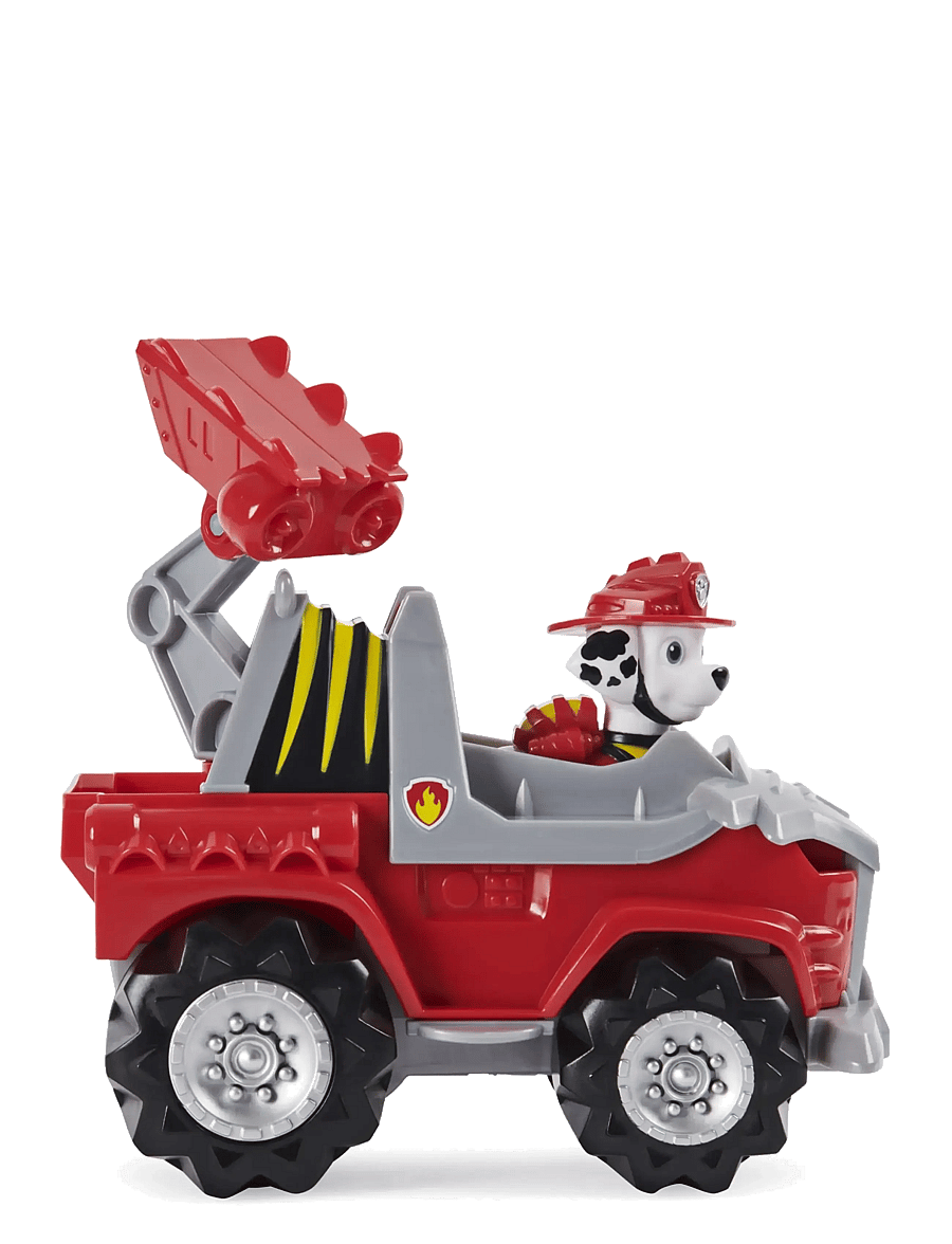 Paw Patrol - Paw Patrol Dino Deluxe Vehicles Marshall - karakterer fra filmer og eventyr - muti - 4