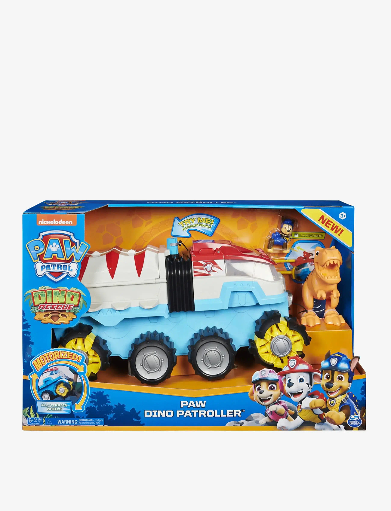 Paw Patrol - Paw Patrol Dino Patroller Team Vehicle - film- & eventyrsfigurer - muti - 1
