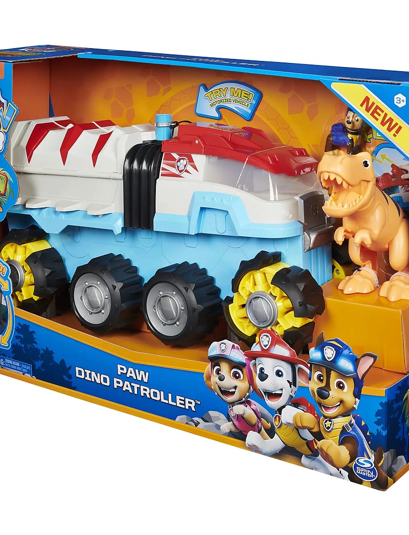 Paw Patrol - Paw Patrol Dino Patroller Team Vehicle - film- & eventyrsfigurer - muti - 0