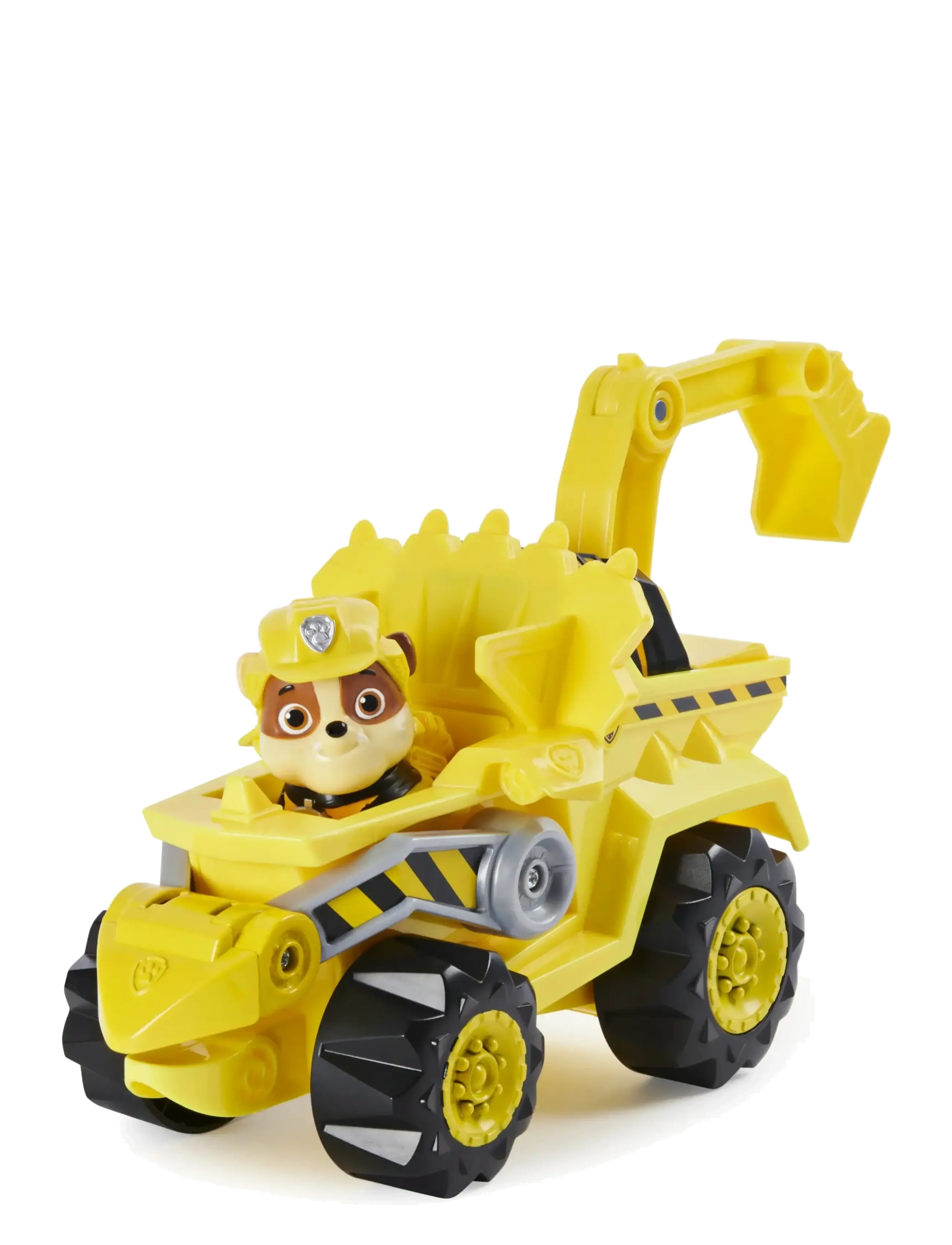 Paw Patrol - Paw Patrol Dino Deluxe Vehicles Rubble - byggmaskiner - muti - 1