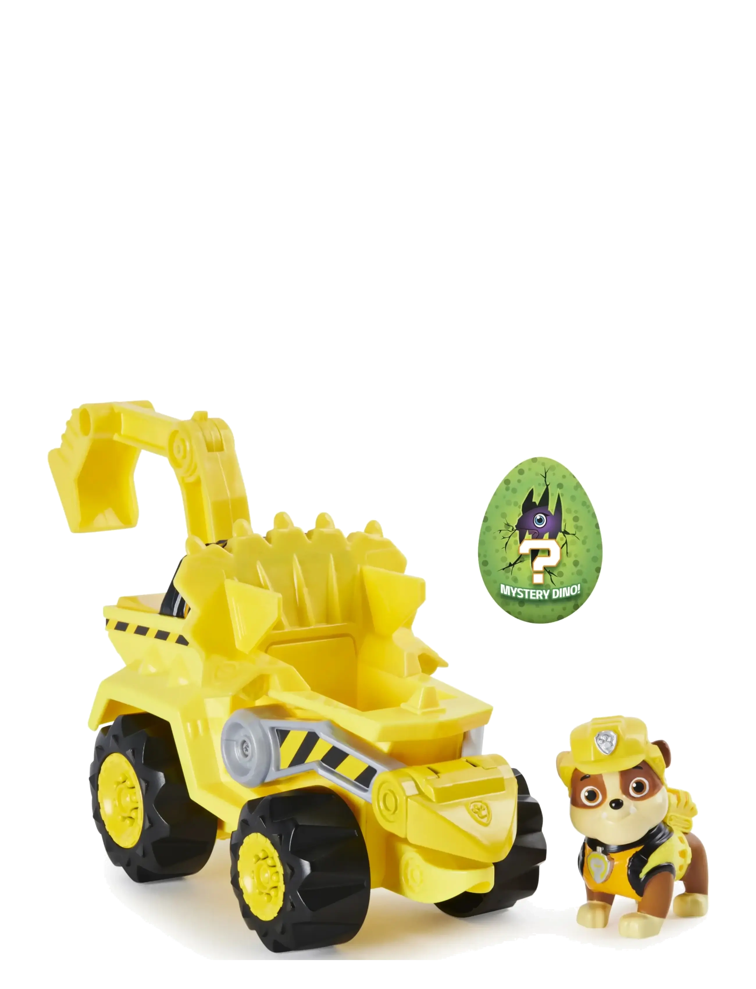 Paw Patrol - Paw Patrol Dino Deluxe Vehicles Rubble - byggmaskiner - muti - 2