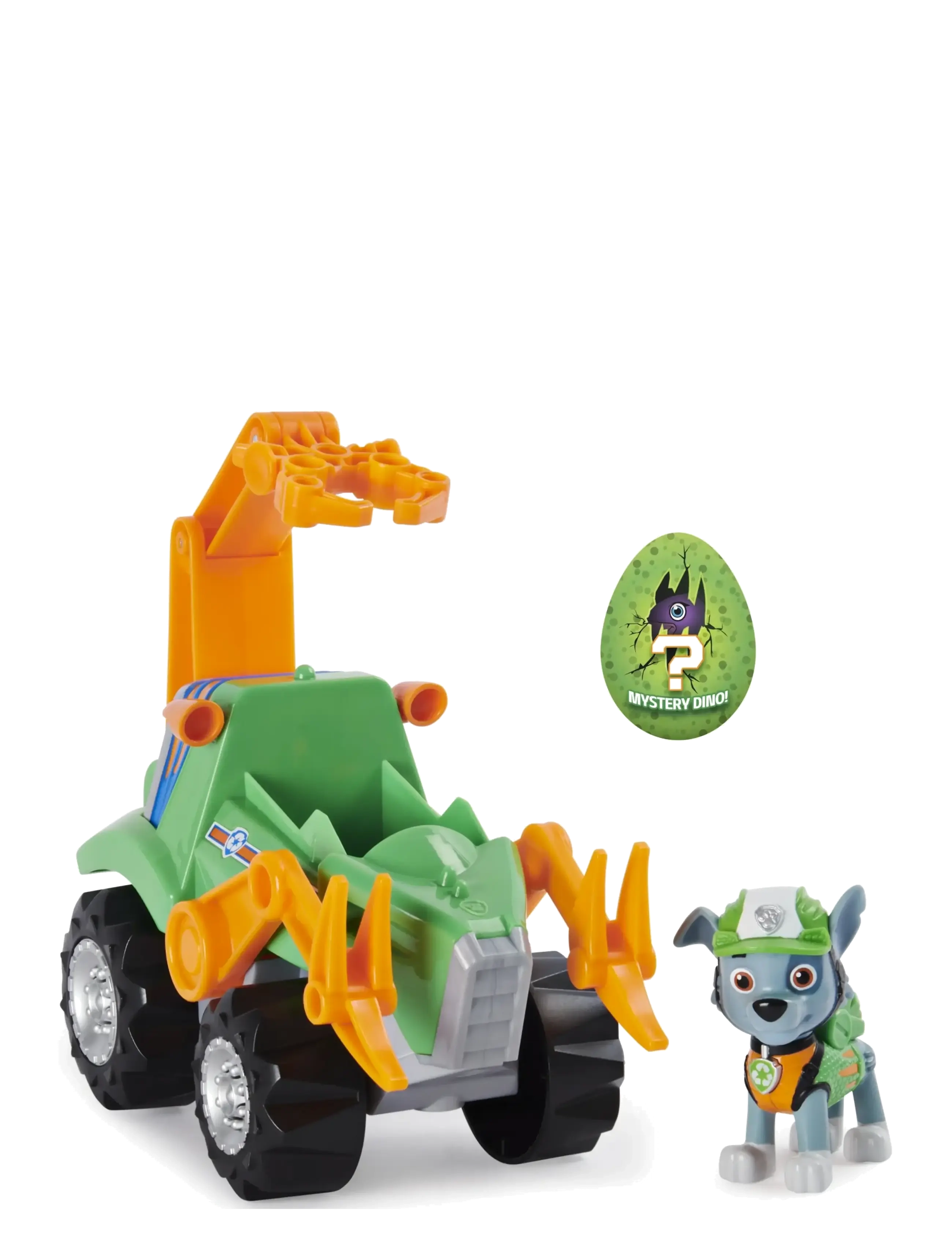 Paw Patrol - Paw Patrol Dino Deluxe Vehicles Rocky - legekøretøjer - muti - 1