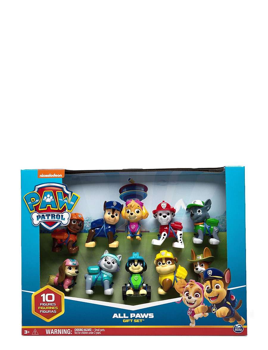 Paw Patrol - Paw Patrol Celebration 10 pack figures - leikfangasett - multi - 0