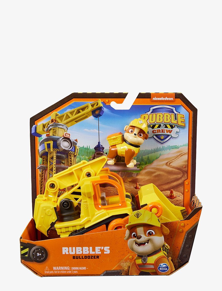 Paw Patrol - Rubble & Crew Core Vehicle - Rubble - lekset - multi - 1