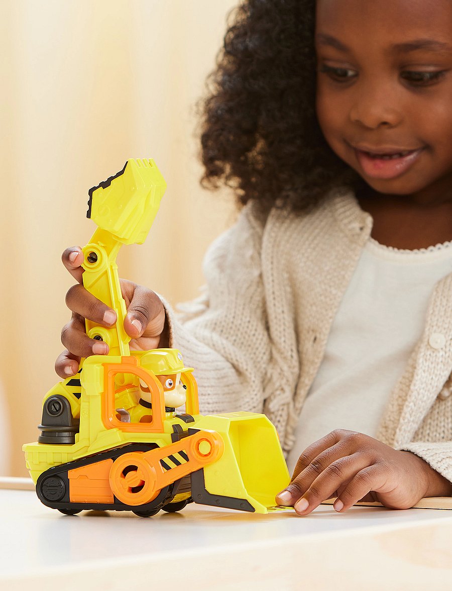 Paw Patrol - Rubble & Crew Core Vehicle - Rubble - lekset - multi - 0