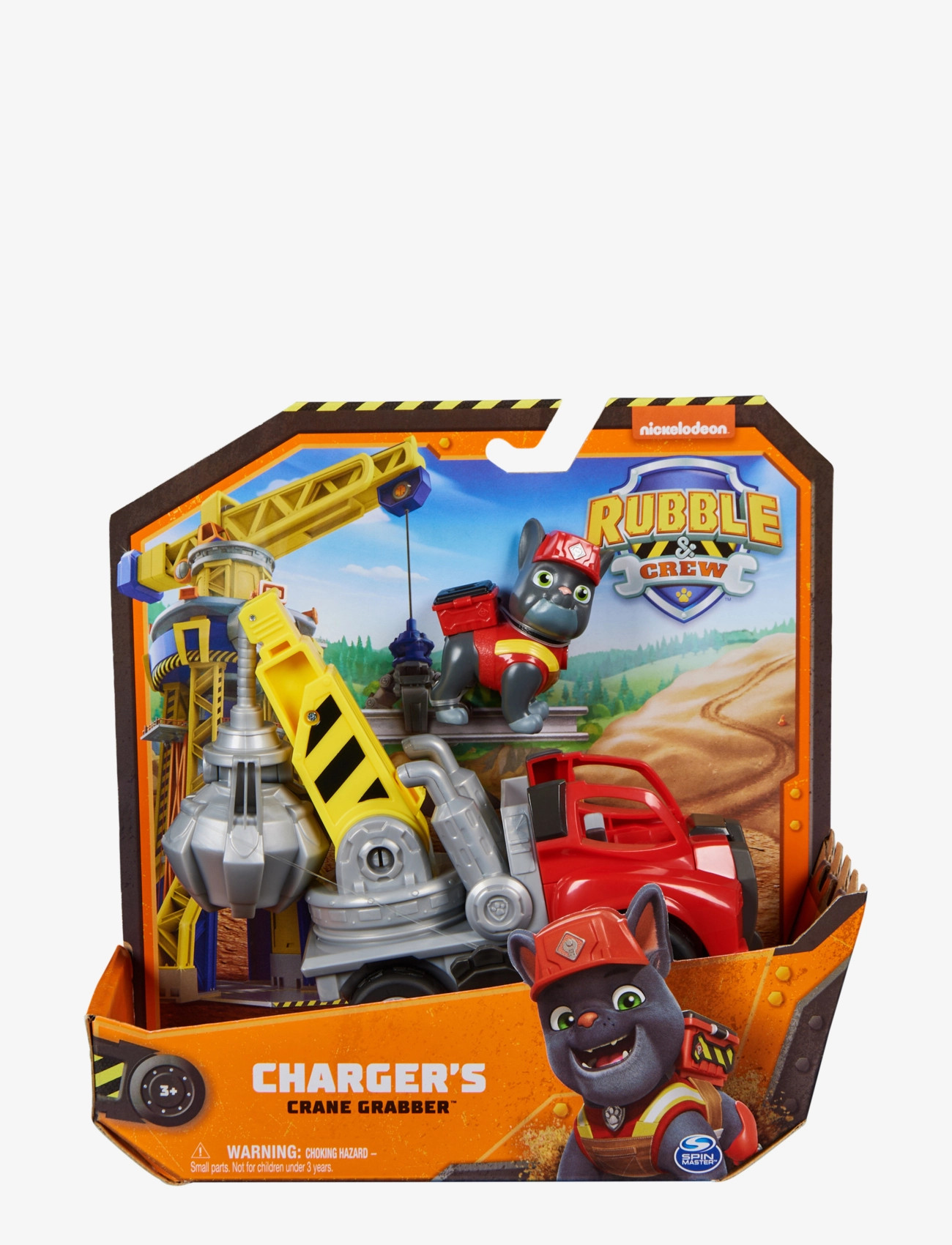 Paw Patrol Rubble & Crew Core Vehicle - Charger, One Size, Multi/patterned, Legesæt Og Actionfigurer > Legesæt, Børn