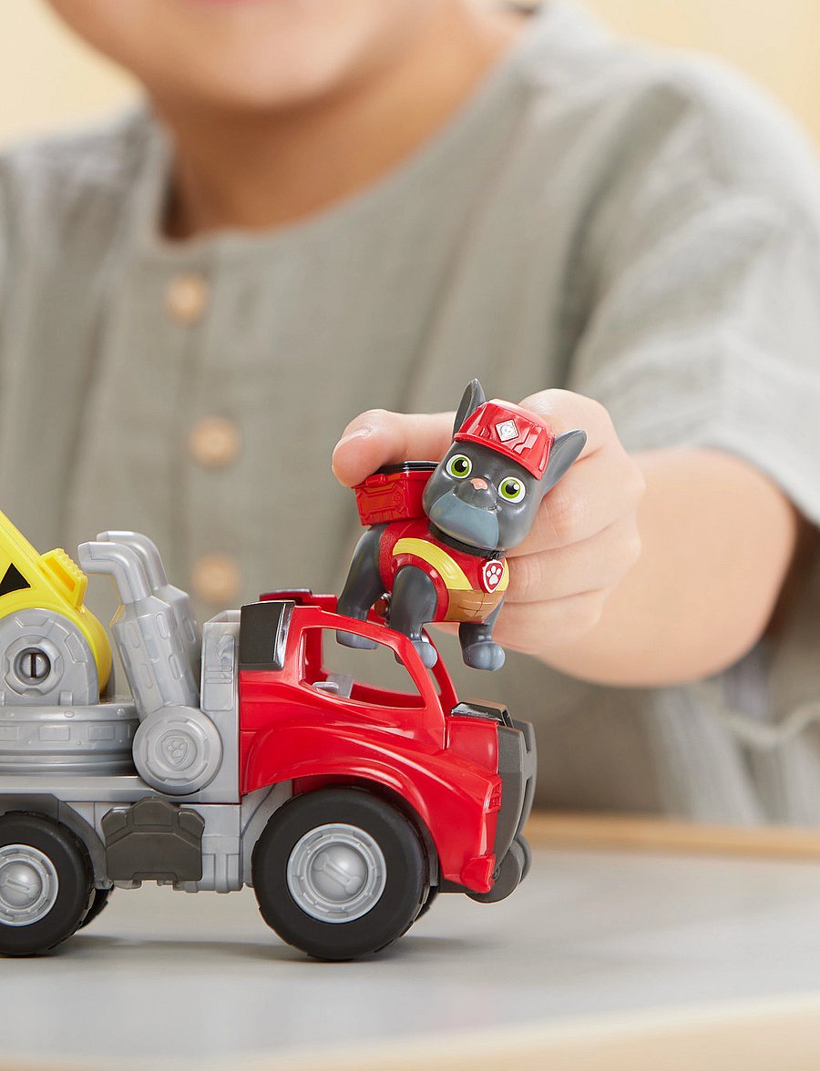Paw Patrol - Rubble & Crew Core Vehicle - Charger - lekset - multi - 0