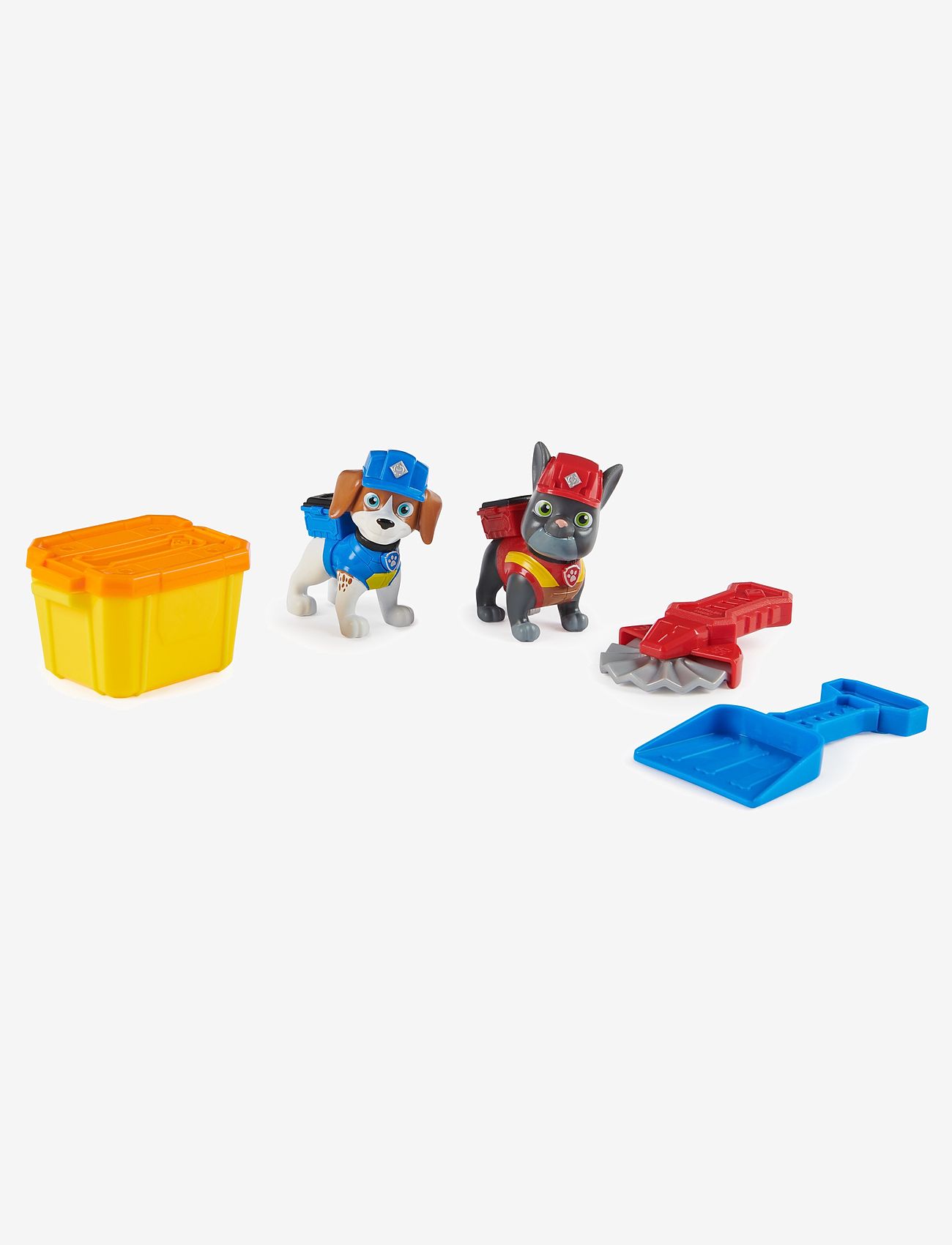Paw Patrol - Rubble & Crew Figure 2 Pack - Charger & Wheeler - lekset - multi - 5