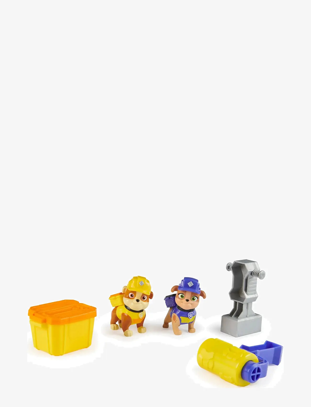 Paw Patrol - Rubble & Crew Figure 2 Pack - Rubble & Mix - dyr - multi - 1